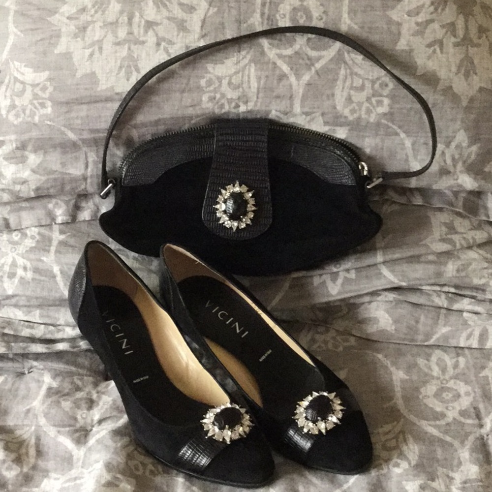 Vicini Heels and Purse